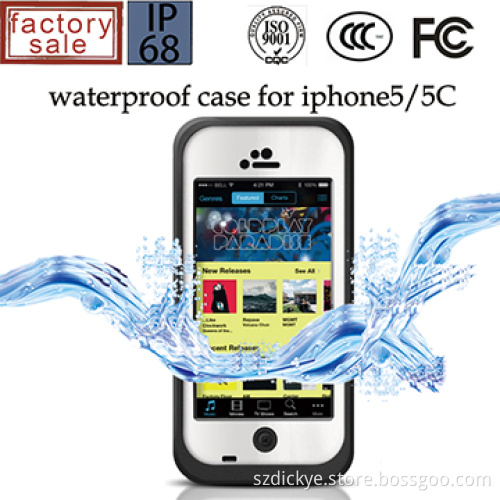 Factory Price Waterproof Shockproof Dirt-Proof Case for iPhone5C